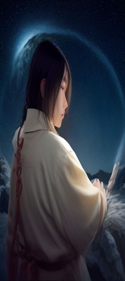激情信箱收件箱页面展示三封未读信件卡片，背景充满星空紫色渐变，整体氛围静谧